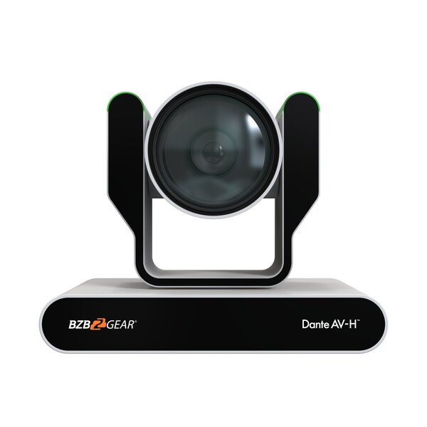 Bzbgear 12X 4K UHD AUTO TRACKING HDMI 2.0/12G-SDI/USB 2.0/USB 3.0 Dante AV-H Live Streaming PTZ Camera, Wht BG-ADAMO-4KDA12X-W - main